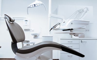 Krzesło w gabinecie dentystycznym